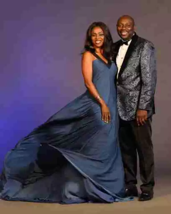 Nollywood Actor, Segun Arinze, Shares Lovely Photo With Wife